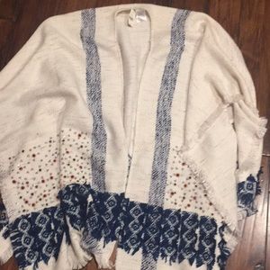 Anthropologie Wrap/Poncho NWT